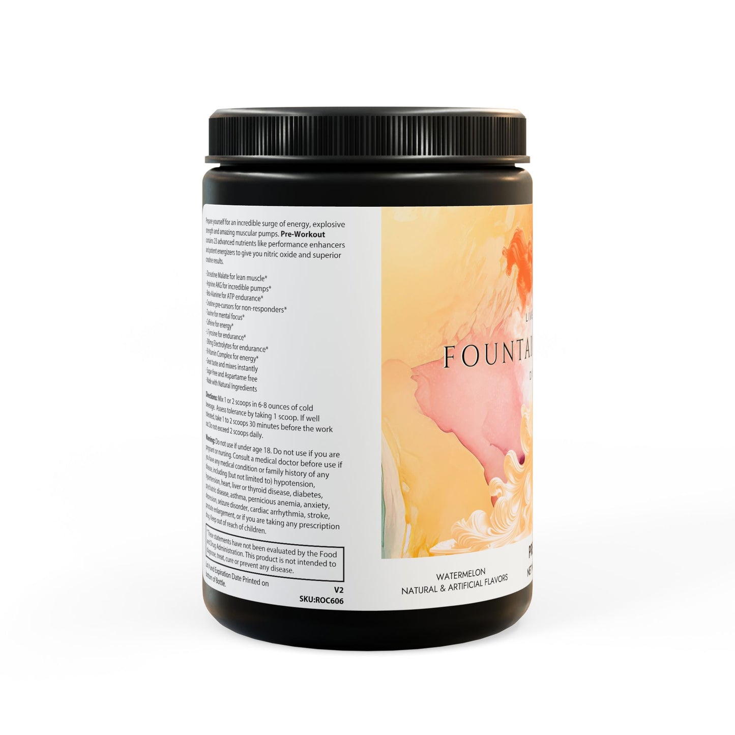 Pre-Workout Supplement, Watermelon (300g, 10.58oz)