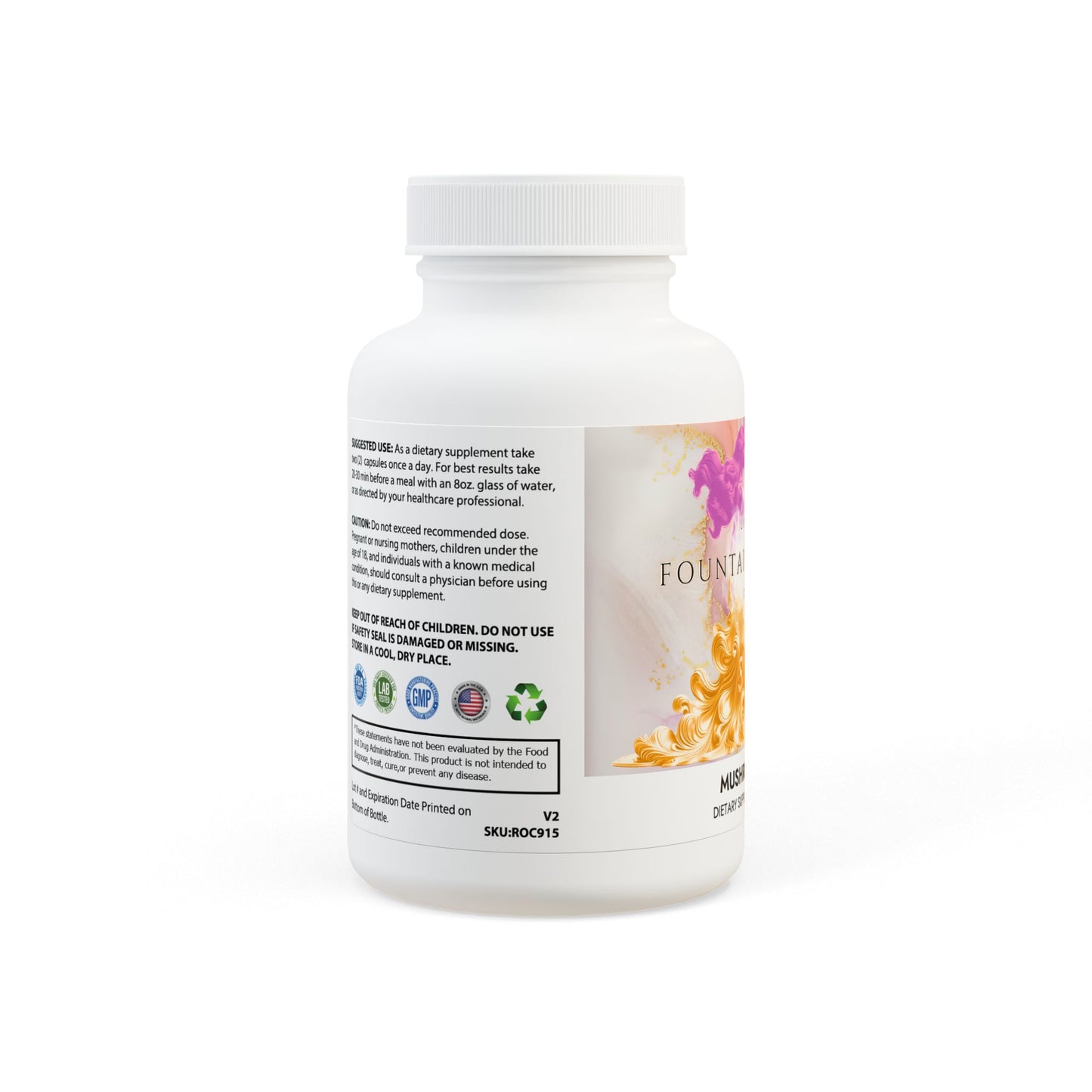 Mushroom Blend Supplement (60 Capsules)