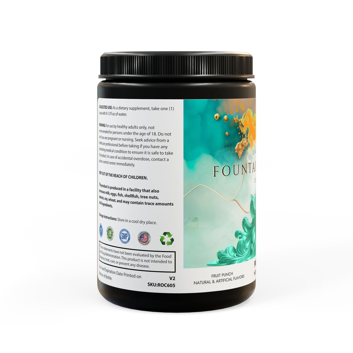 Pre-Workout Supplement, Fruit Punch (204g, 7.1oz)