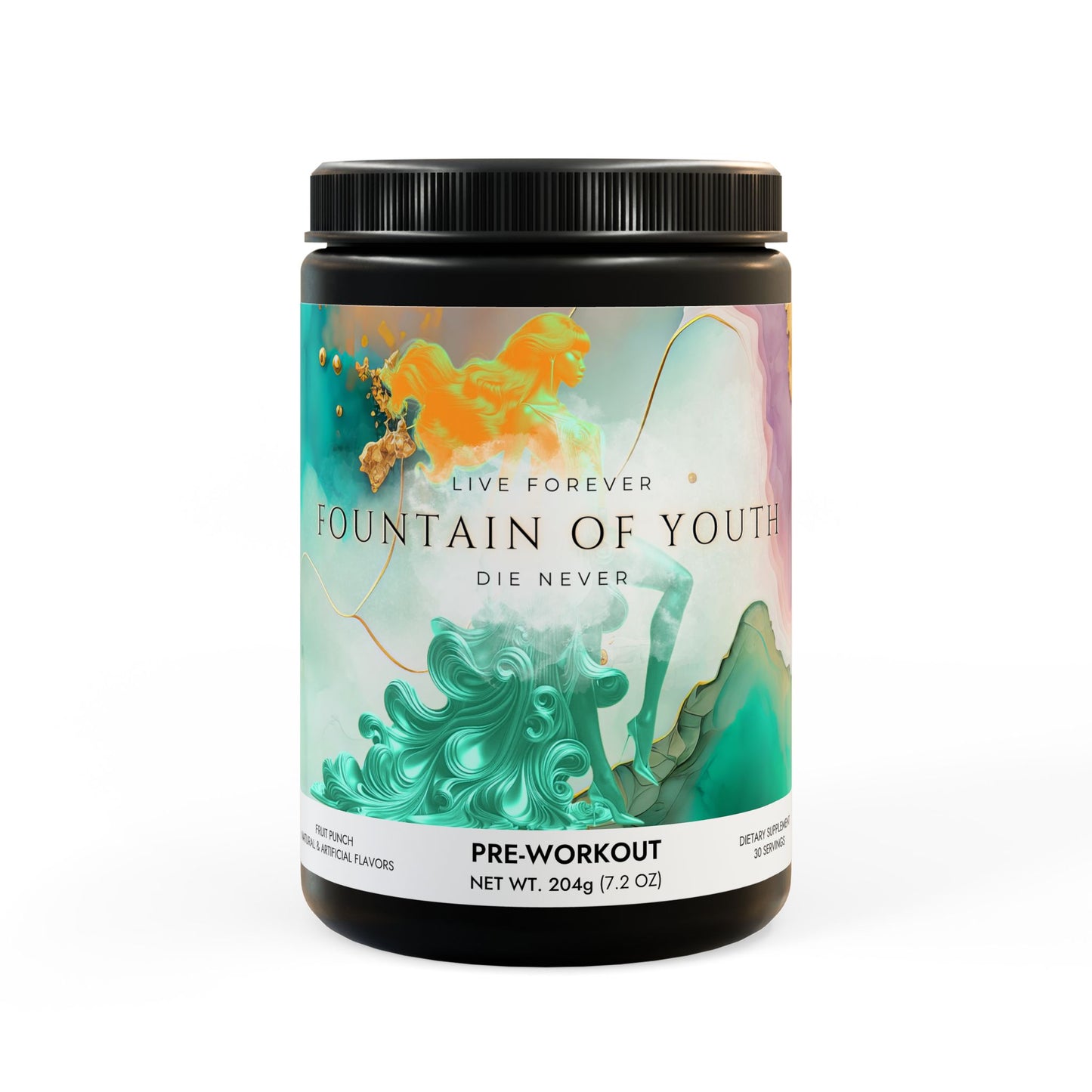 Pre-Workout Supplement, Fruit Punch (204g, 7.1oz)