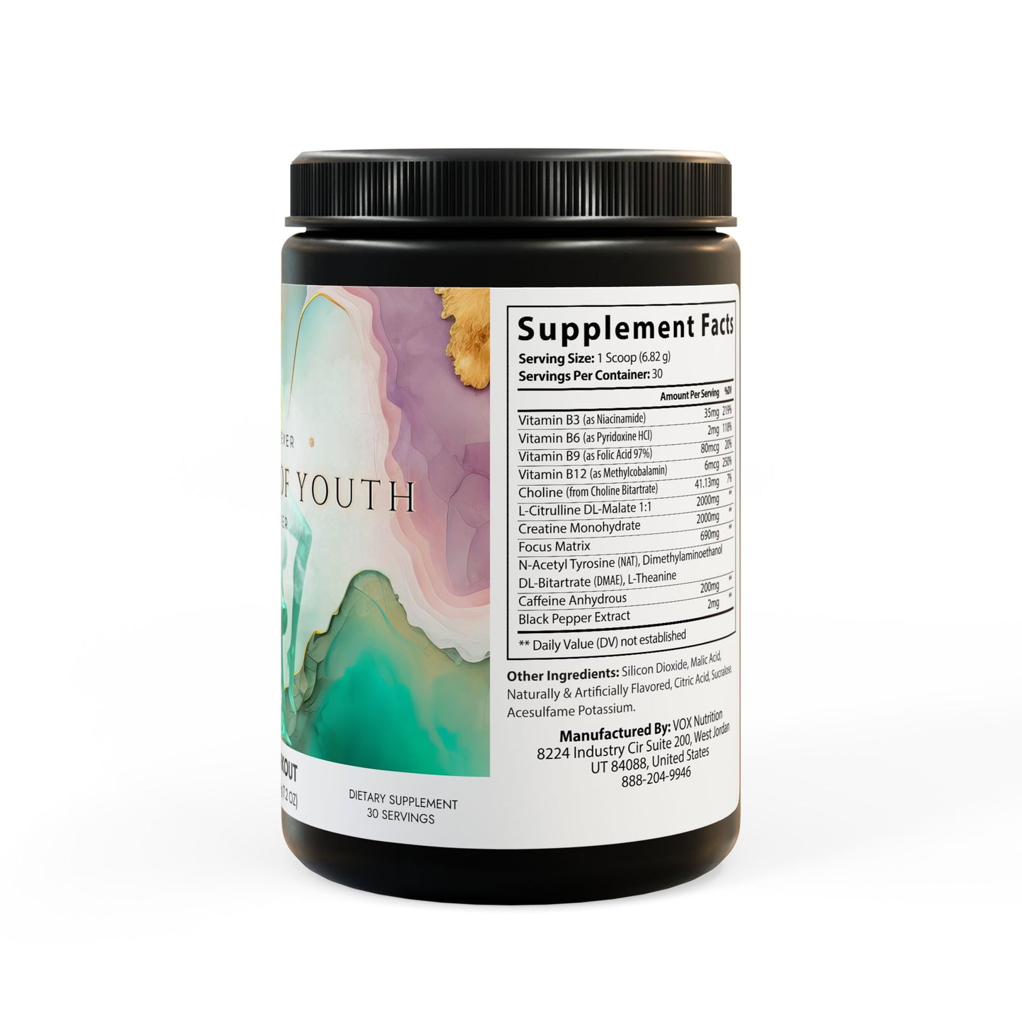 Pre-Workout Supplement, Fruit Punch (204g, 7.1oz)