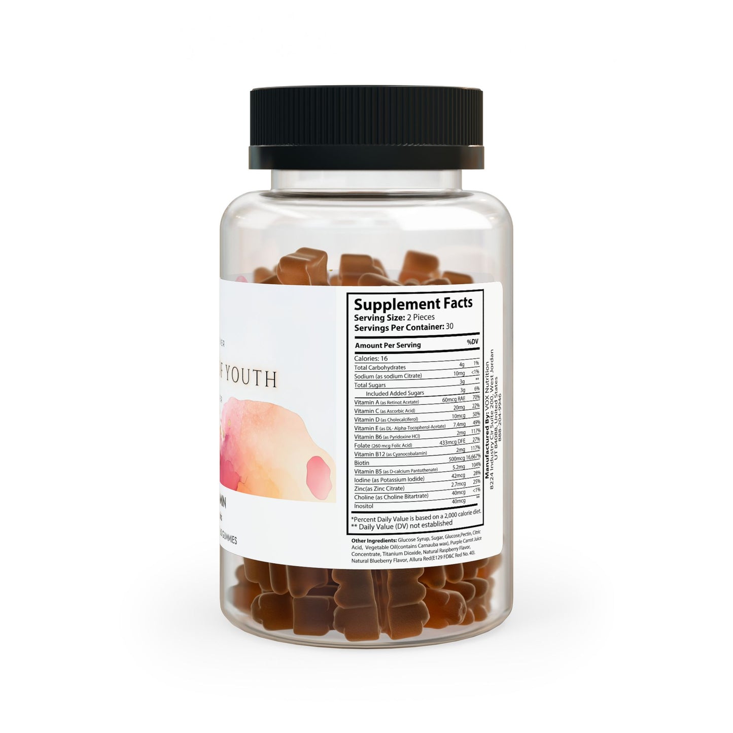 Hair Vitamin Gummies (60 Gummies)